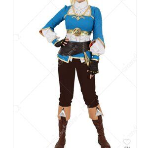 The Legend of Zelda: Breath of the Wild - Princess Zelda Cosplay Costume Size M